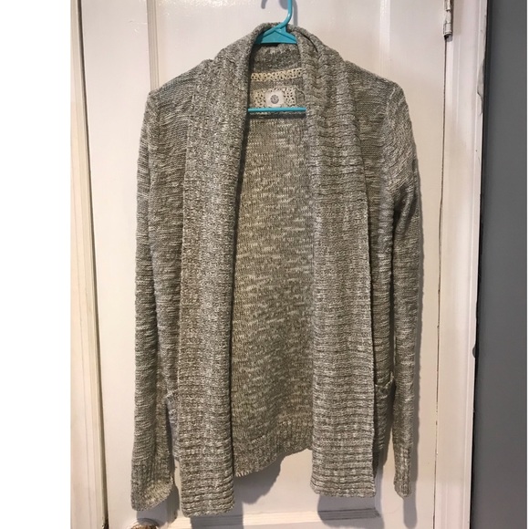 Element Sweaters - Element Light Grey Cardigan